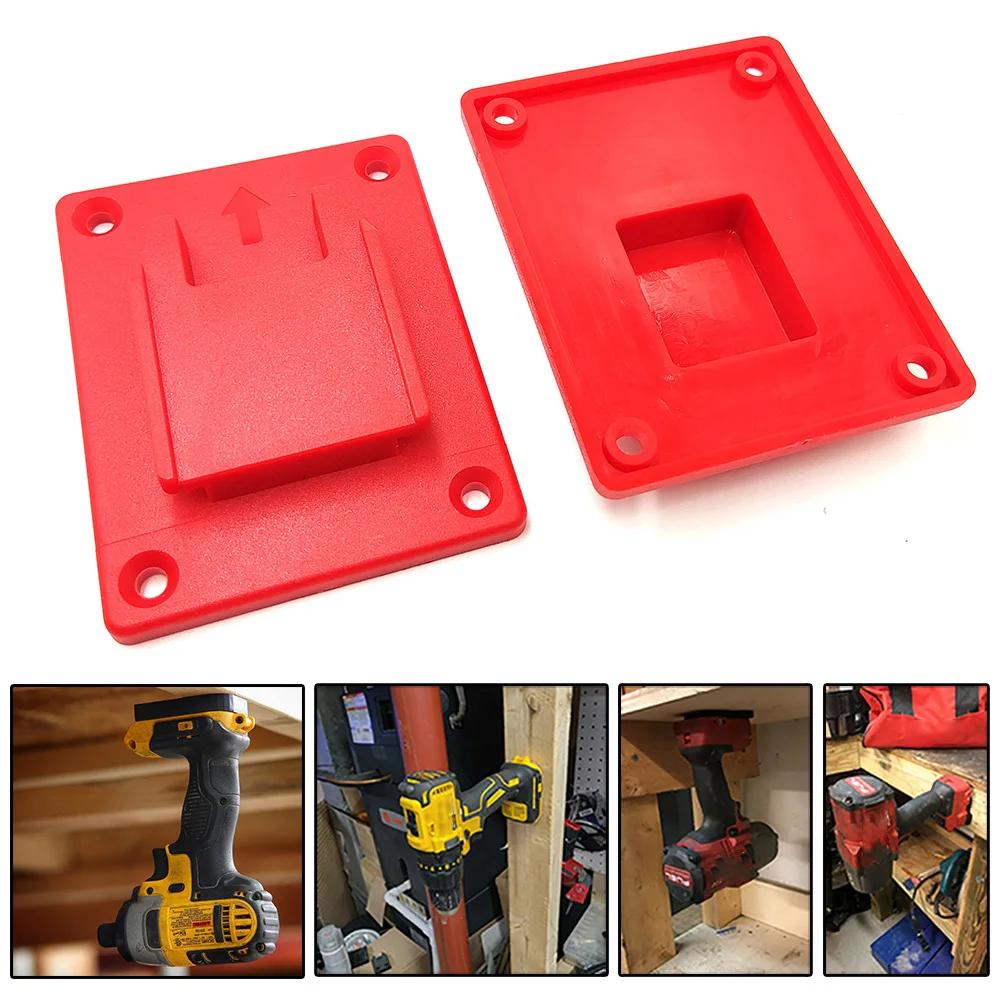 

3/5/10 шт. Крепление для инструмента для держателя дрели Dewalt 14,4 В/18 В/20 В, подходит для слотов для хранения инструментов Milwaukee 18 В, вешалка для полок и стен