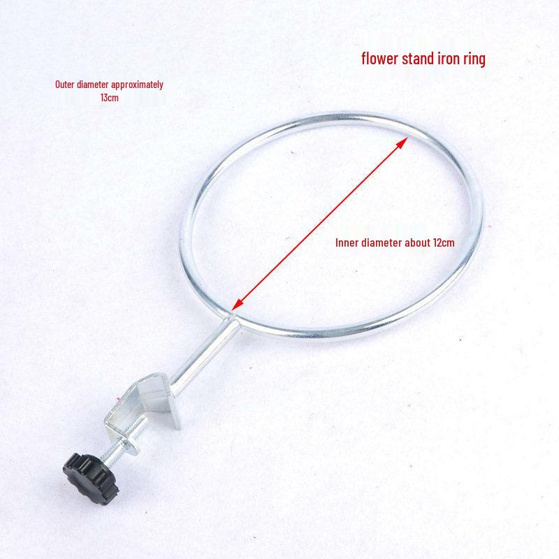 Ensemble de trépied en fer: Anneaux Grands et Petits avec Entonnoir et Accessoires à Base Carrée