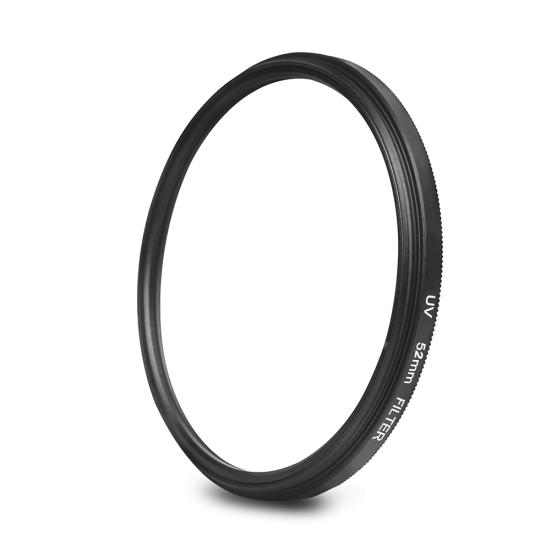 52mm UV Filter for GoPro Hero 7 5 6 Black Action Camera with Lens Cover Mount