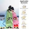 1pcPowerpuff Blanket - Soft and Comfortable, Suitable for All Seasons, Makes a Gre