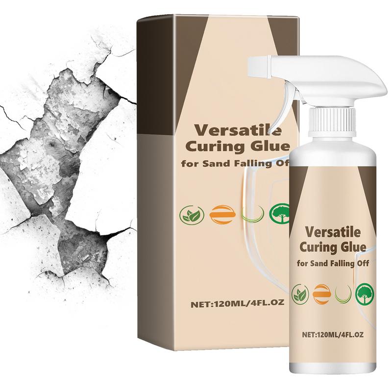 

Sand Fixing Agent Glue 120ml Wall Mending Agent Sand Curing Agent Spray Wall Protection Spray Multi-use Invisible Waterproofing China Mainland