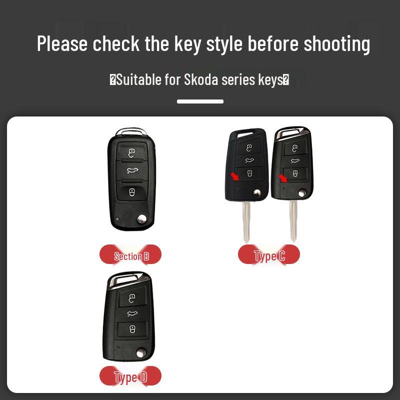Skoda Key Cover: Fits Octavia, Kamiq, Karoq, Kodiaq Models