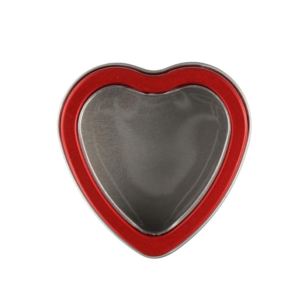 Silber/Rot/Rosa Herzform Dosen Blechdosen Herzförmige Behälter Kreative Kerzenherstellung Gläser DIY