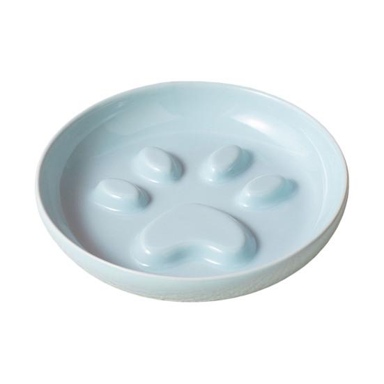 Yousheng Ceramic Slow Feeder Bowl, Slow Feeding Dog Bowl, Prevents Choking And Vomiting, Pet Food Dish for Cats