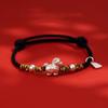 Good Luck Charm Horse Year Bracelet Money Drawing Zodiac Bracelet Unisex Lucky Bracelet  For Women