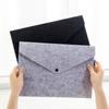 A4 Felt Folder Felt Archive Folder Portable Portfolio Case  Data