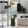 Outdoor Parcel Delivery Box Large Capacity Anti-Theft Express Cabinet Weather Proof for House Porch Curbside