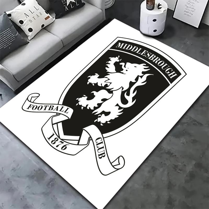 Middlesbrough Carpet Rug for Living Room Bedroom Home Sofa Decoration,Kids play Nonslip Floor Mat