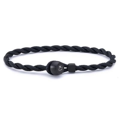 Pig & Hen Easy Ed Armband - Schwarz x Schwarz