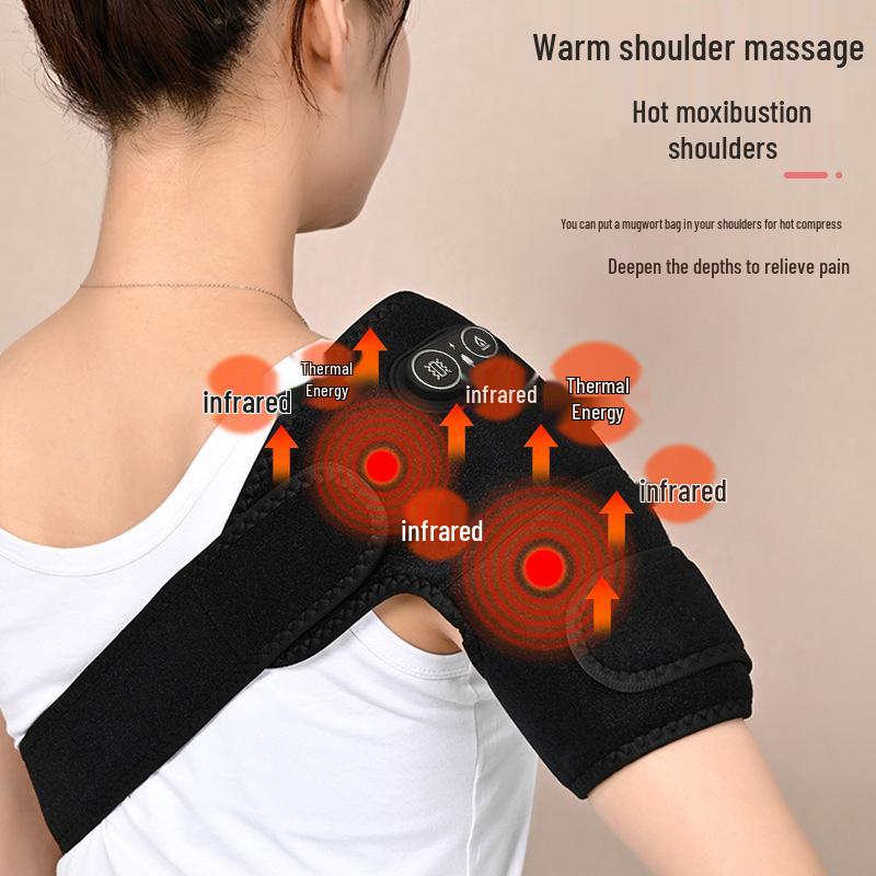 Pungă Terapeutică Electrică pentru Încălzire Umeri: Ameliorează Durerea, Încălzește Brațele și Masează Umerii.