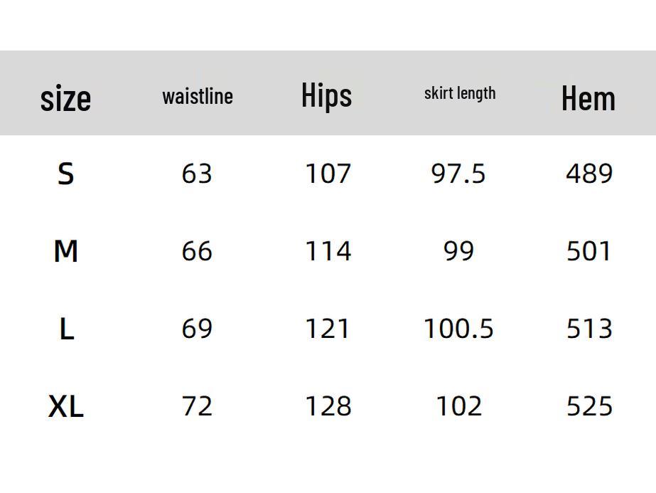 Sispeur High-Waist A-Line Maxi Skirt