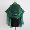 200*70cm Shawls and Wraps for Evening Dresses Organza Glossy Women Guest Shawl Long Scarf