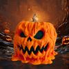 Halloween Candy Bowl Pumpkin Snack Container Funny Decorative Candy Bowl for Table Entryway Buffet Kitchen Wedding Halloween