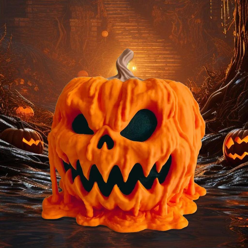 Halloween Candy Bowl Pumpkin Snack Container Funny Decorative Candy Bowl for Table Entryway Buffet Kitchen Wedding Halloween