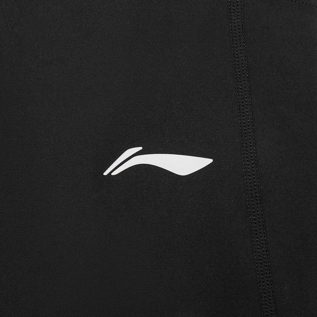 Li Ning Running Series Warm Brand Logo Stitching Sports Long Pants Women Bottoms AULW002-1