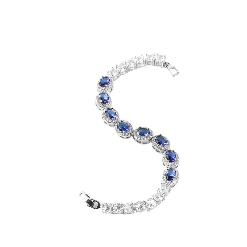 2025 Exquisites Nischen Zirkon Kristall Armband - Süß, Funkelnd und Luxuriös