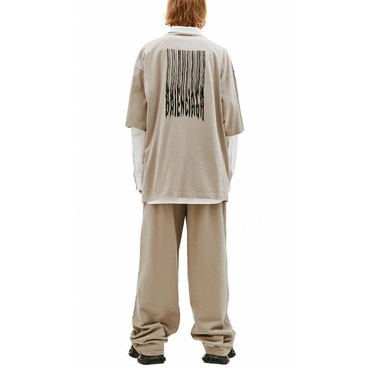 Balenciaga Wide Fit Barcode T Shirt 661715TKVE58174