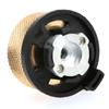 Aluminum Alloy Gas Adapter Converter Split Type Outdoor Camping Hiking Stove Burner Adaptor Auto-off Furnace Converter Connector