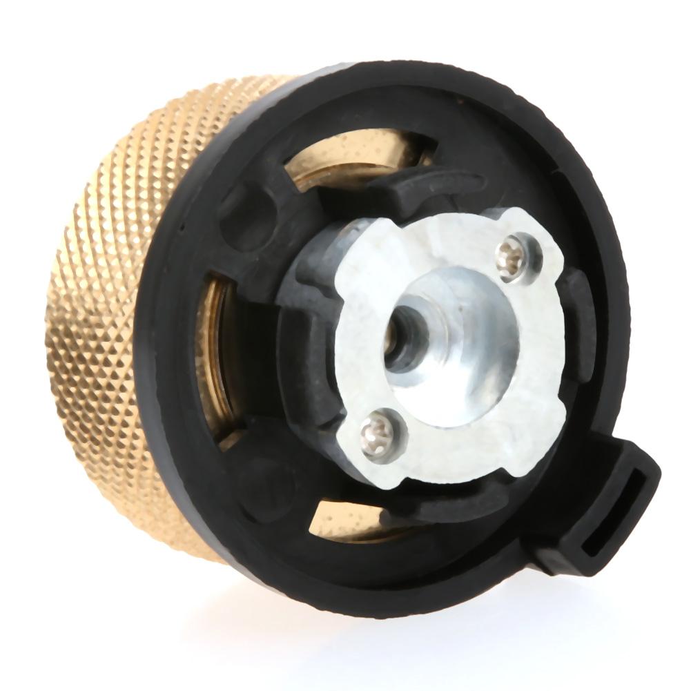Aluminum Alloy Gas Adapter Converter Split Type Outdoor Camping Hiking Stove Burner Adaptor Auto-off Furnace Converter Connector