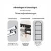 Space Saving Simple Shoe Rack Easy Installation Removable Shoe Shelf 4/5 Tiers Shoe Cabinet Dorm Accessories