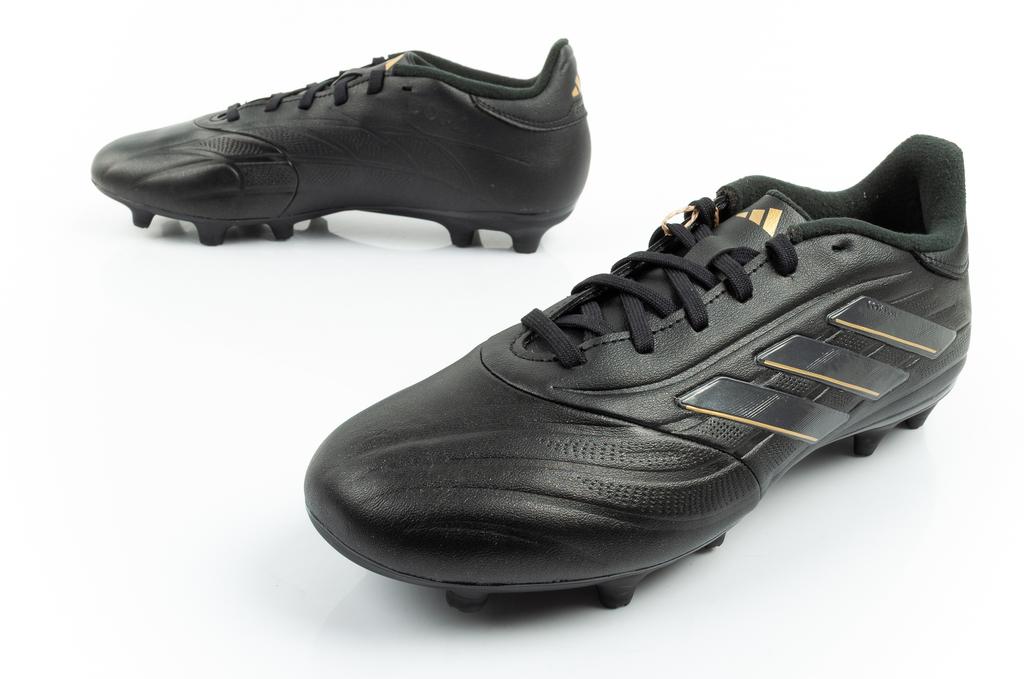 Adidas Copa Pure 2 League FG Black/Carbon/Gold Metallic [IG8717] Size 40.5