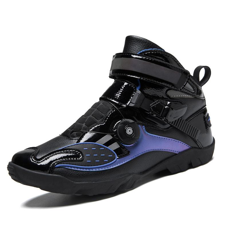 Motorcycle riding shoes men's and women's casual boots waterproof summer breathable locomotive racing shoes off-road