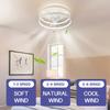 Modern Simple Ceiling Fan Light LED Remote Control Dimmable Silent Ceiling Fan with Light Home Kitchen Lighting Fixtures