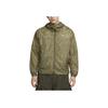 Nike Casual Camouflage Print Long Sleeve Jacket Men Outerwear Khaki DO6269-334
