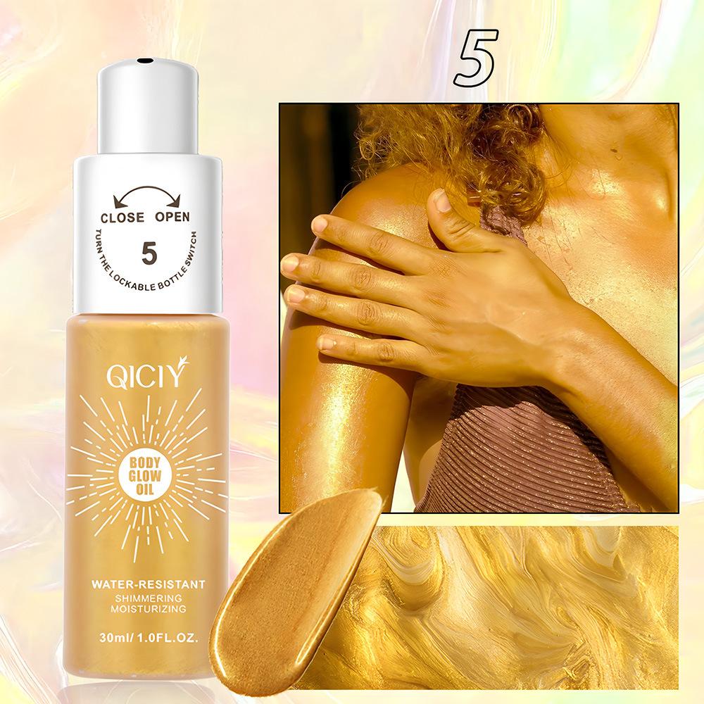 

QICIY 5-color Highlight Liquid, Brightening, Contouring, Shading & Concealing 5