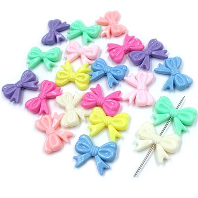 10 szt. 23*29mm 8 kolorów kremowy płaski łuk luźne koraliki do tworzenia biżuterii DIY wisiorek naszyjnik bransoletka akcesoria jubilerskie