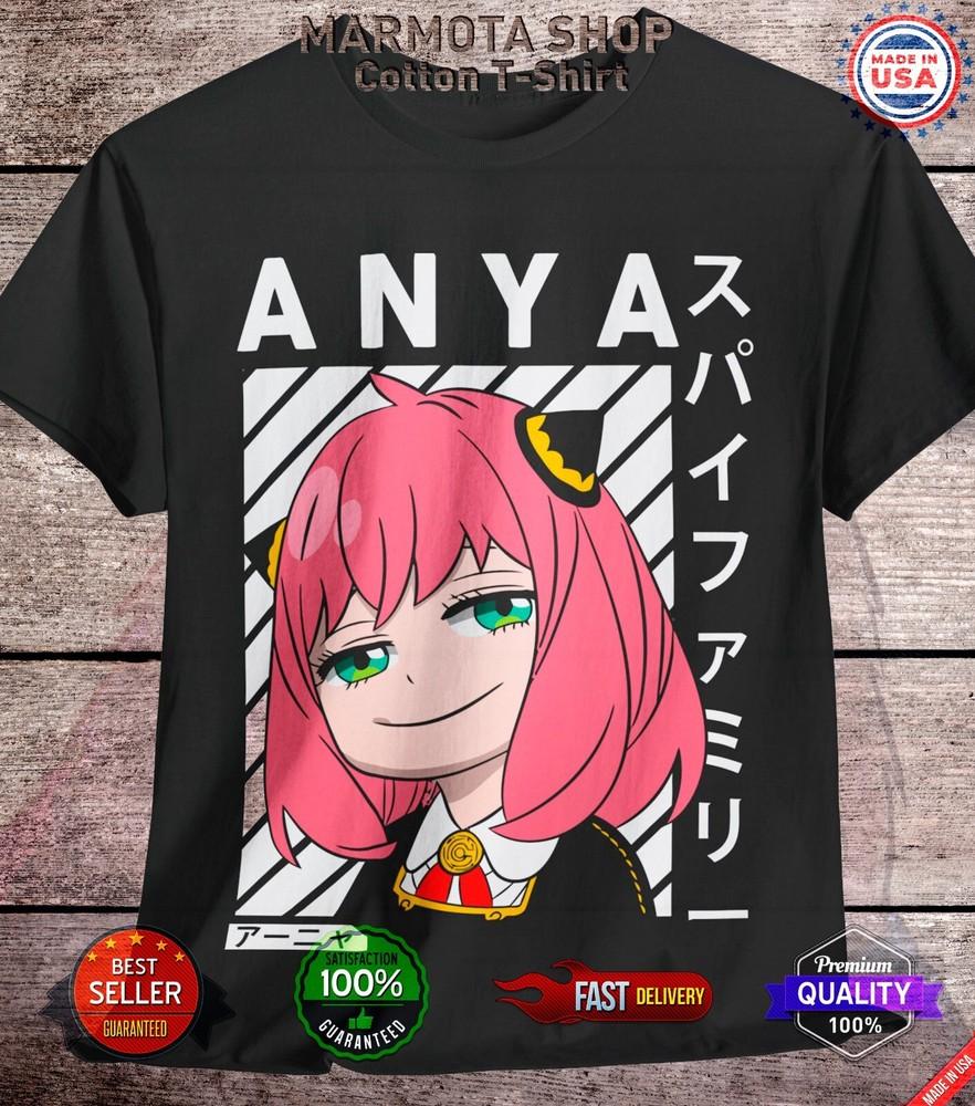 Spy X Family T-Shirt Anya Forger Yor Loid Anime Japanese Tee Shirt Manga Kawaii