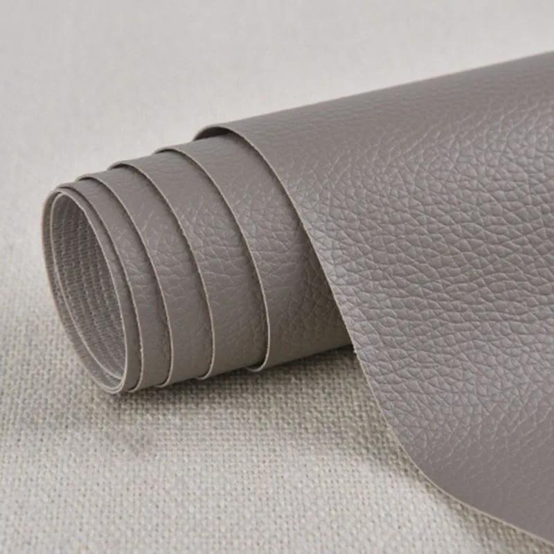 Self Adhesive Leather for Sofa Repair Patch Furniture Table Chair Sticker Seat Bag Shoe Bed Fix Mend PU Artificial Leather Skin