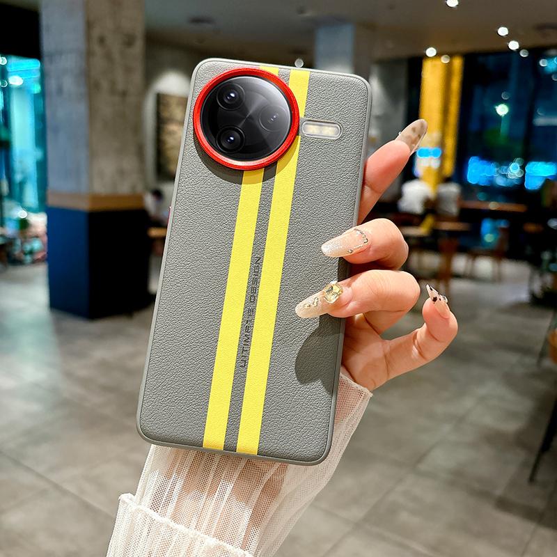 Für Xiaomi POCO F7 Pro Hülle Luxus PU-Leder Rennstrecke Schutz-Rückseite Hülle Für Xiaomi POCO F7 Ultra F7Pro Handyhülle