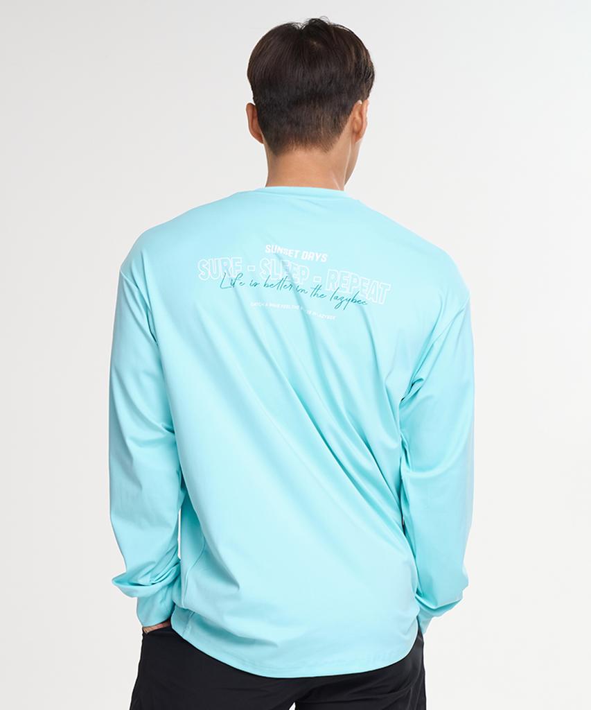 Leijibi Dry-Cooling Oversized Top Long Sleeve Rash Guard M (6 Colors) (Type B)
