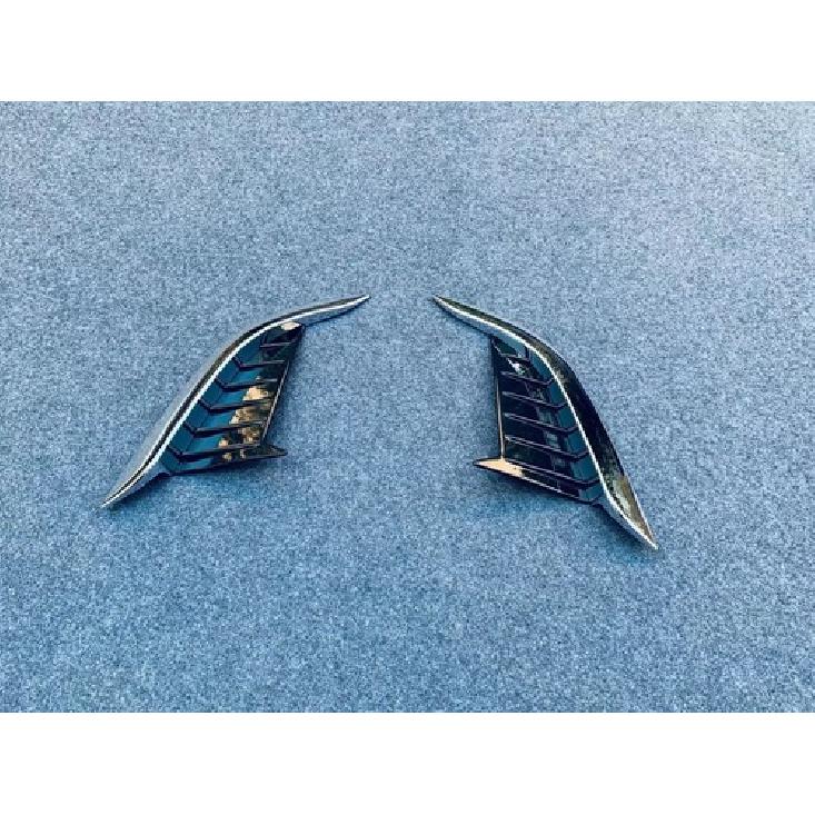 Front Fog Light Side Lid Cover Trim For - Toyota Corolla Cross Chrome