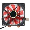 CPU Cooler 3 Pin Connector PC Accessory with Light 2 Brass Pipe for AMD 775   1155   1366
