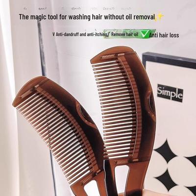 Multi-Function Hair Care Comb: Degreases, Anti-Dandruff, Wash-Free, Reduces Hair Loss.