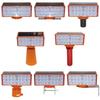 Solar LED Flashing Warning Light for Nighttime Road and Construction Safety