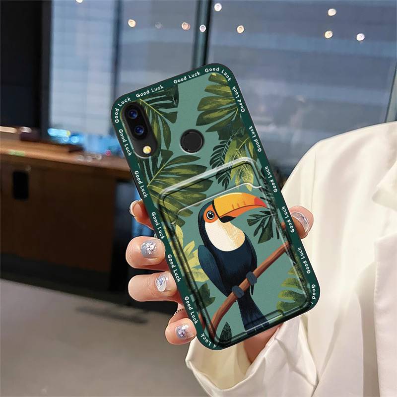 protective Cartoon Phone Case For UMIDIGI Power Card slot Durable Anti-dust Shockproof Back Cover Waterproof Cute Cover
