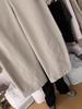 Korean Style Curve Blade Casual Pants for Women - Spring/Fall 2026, Plus Size, Loose, Hip Covering, Slimming, Versatile Wide Leg Long Pants