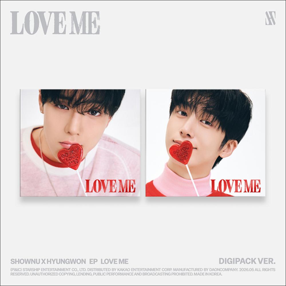 SHOWNU X HYUNGWON (MONSTA X) [LOVE ME] DIGIPACK VER. (SHOWNU VER. / HYUNGWON VER.) + Free Gift