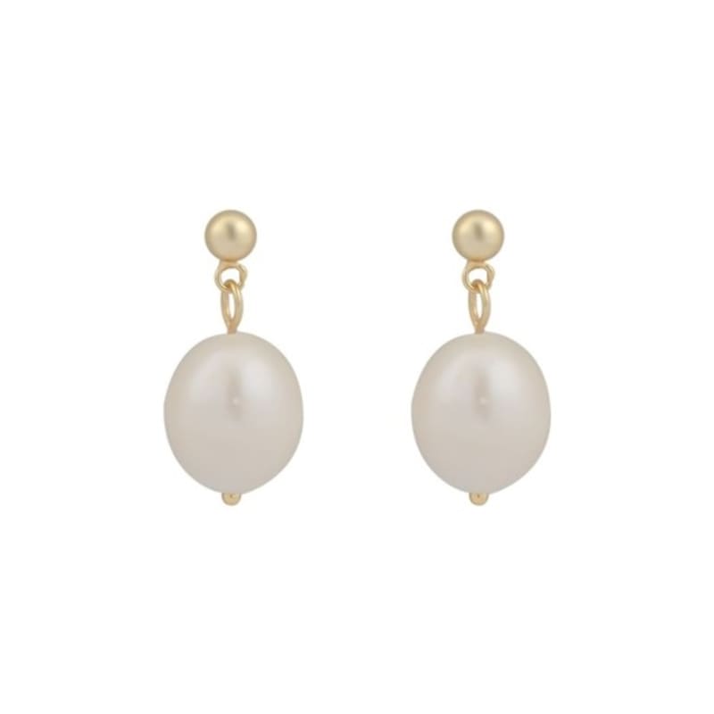 aora FRESHWATER PEARL DROP EARRING #0020