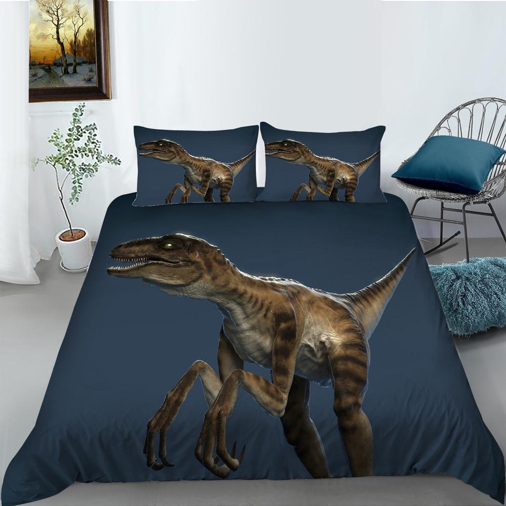 Mode Dinosaurier Serie Polyester Bettwäsche Zwei- oder Dreiteilig Digitaldruck