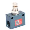 ASC200 08 G1 4 Pneumatic Air Flow Speed Control Valve Aluminum Alloy Throttle Valve