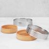 304 Stainless Steel 5pcs Thickened Perforated Baking Tools High Temperature Resistant Mousse Cake Circle Set Non Stick