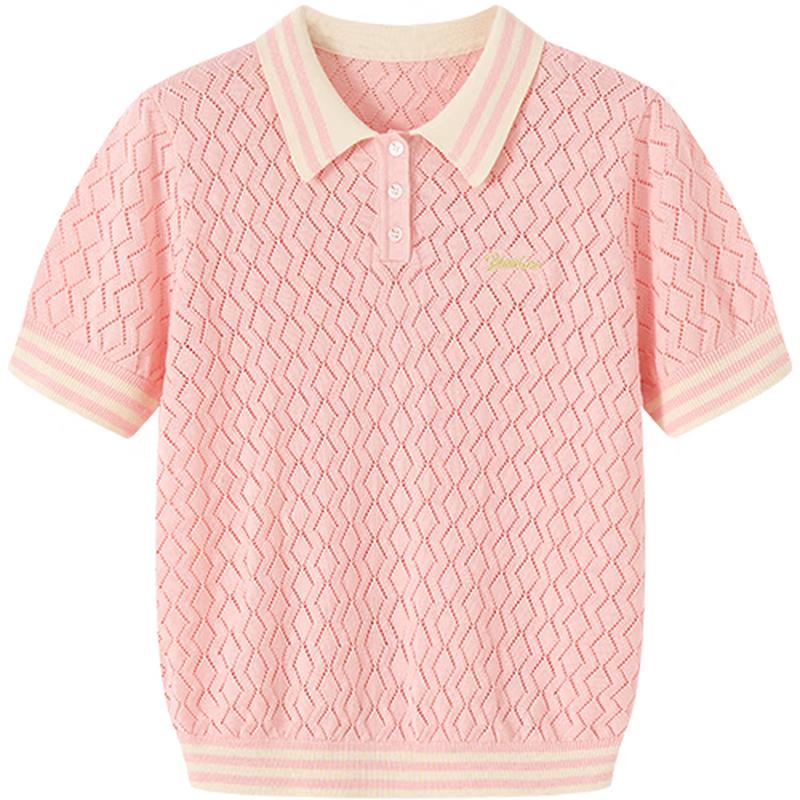 YEEHOO Girl s Knitted Polo T-Shirt 150