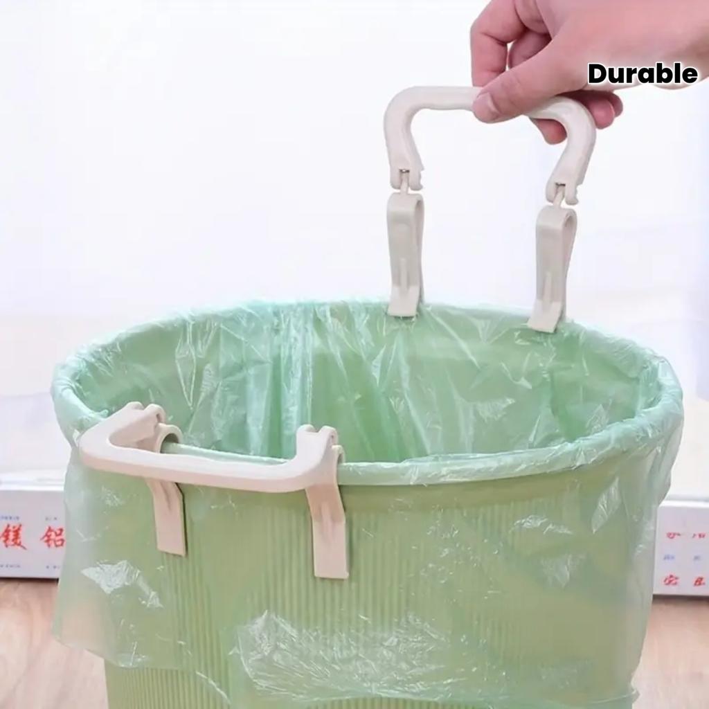 Durable Non-Slip Trash Clips - Easy to Install, Space-Saving Design, Suitable for Kitchen And Home Organization, Trash Holder