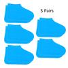 10PCS Disposable Rain Shoe Covers Waterproof Dust Resistant Latex Overshoes for Outdoor UseL
