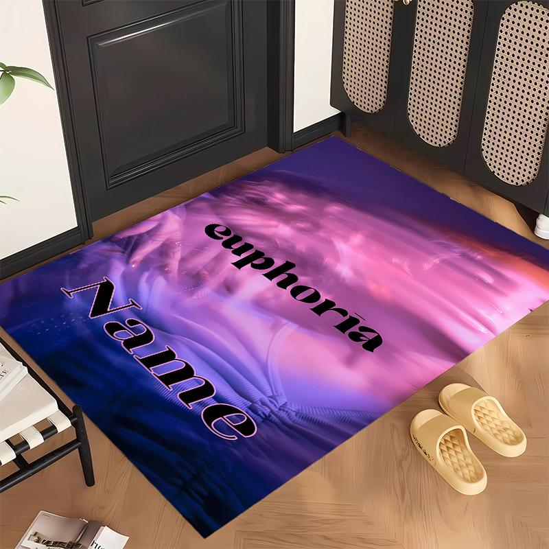 Euforia (5) Personalizowany dywanik biurowy z imieniem Stylowa dekoracja do salonu, sypialni, kuchni