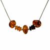 Necklace with Multi-colored Amber - Baltic Amber Collier